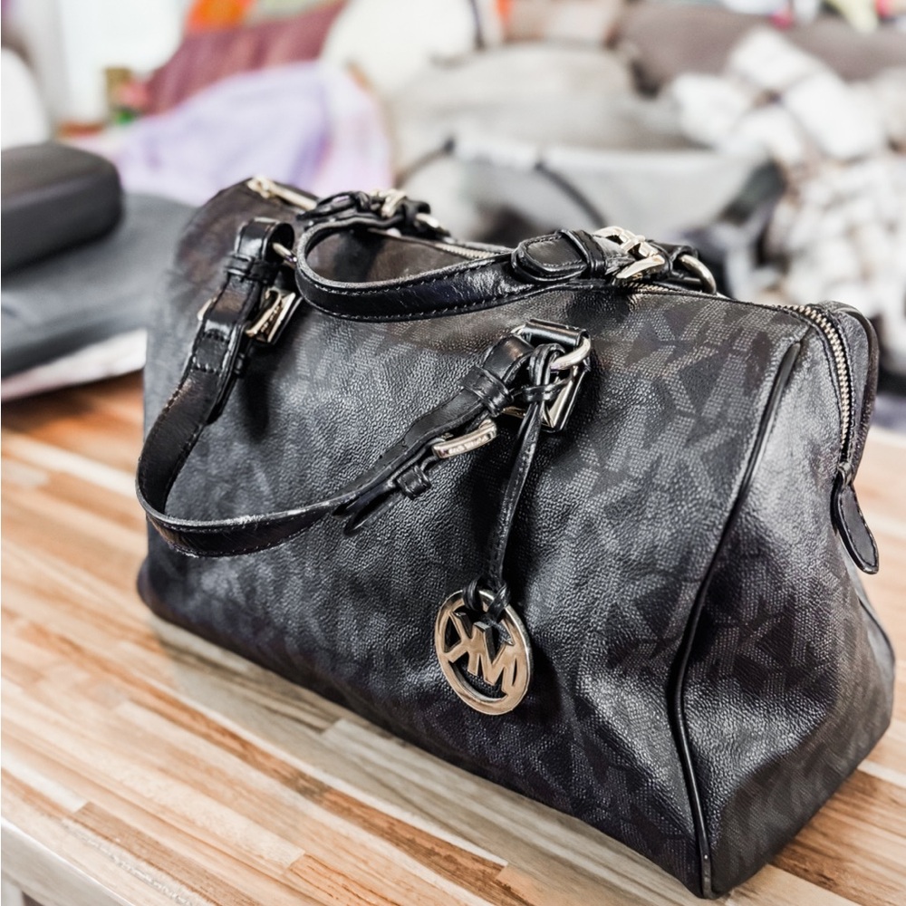 Michael Kors Black Signature Handbag